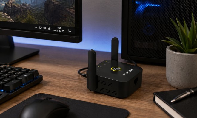 Pix-Link Wi-Fi jelerősítő 300 Mbps