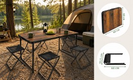 Gardlov összecsukható kerti asztal