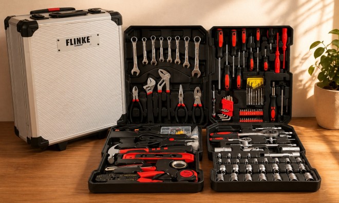 Flinke 600 részes szerszám készlet