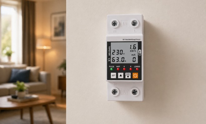 WiFi intelligens fogyasztásmérő