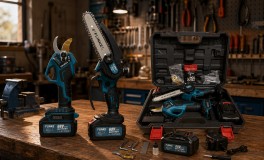 Akkumulátoros metsző szett