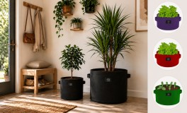 2db Filc növénytáska szett