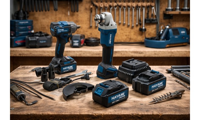 Hayami Sarokcsiszoló,ütve csavarozó