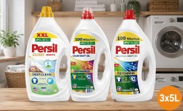 3 x 5 liter Persil mosógél 