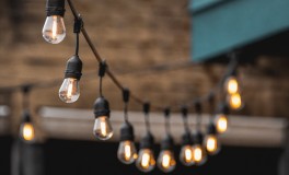 20 LED-es kerti lámpafüzér