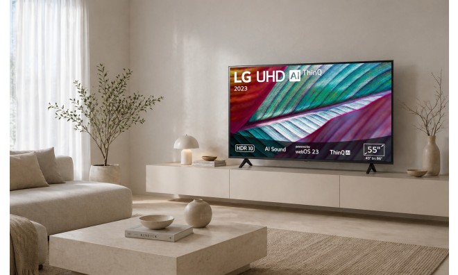 LG 55” 4K UHD LED Smart TV