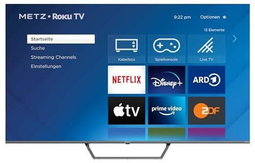 Metz 43'' LED Smart Tv