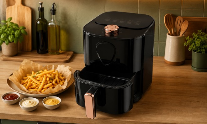 5L Air Fryer Forrólevegős Sütő