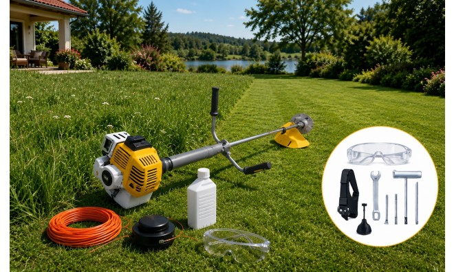 Flinke benzines fűkasza 6.5 HP