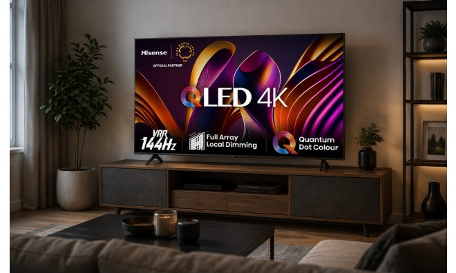 Hisense 55'' QLED 4K Smart TV 120Hz