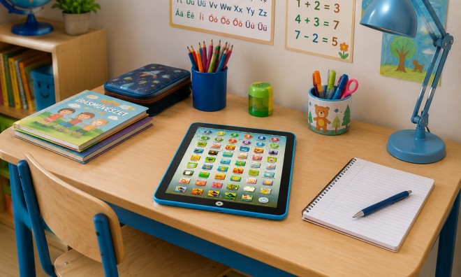 Gyerek oktató tablet