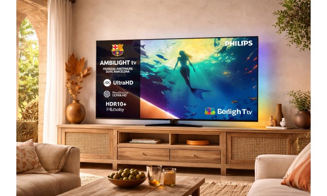 Philips 55'' 4K HDR10+ Smart Tv 