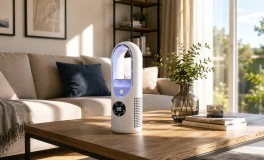 Lapát nélküli toronyventilátor
