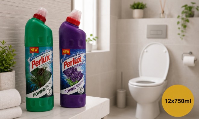 12x750ml Perlux Wc gél