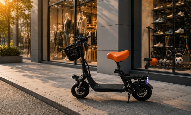 Elektromos Roller LCD kijelzővel