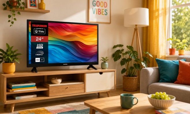 Telefunken 24'' HDR Smart Tv