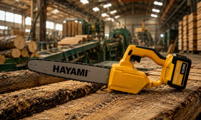 Hayami akkus láncfűrész