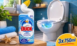 3x750ml Duck Deep WC Tisztító Gél