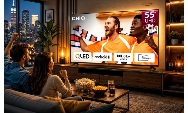 CHiQ 55'' 4K UHD Smart TV