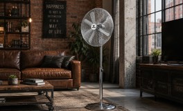 Orion álló fém ventilátor