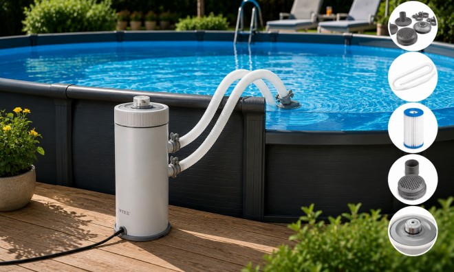 Intex szűrőpumpa medencékhez
