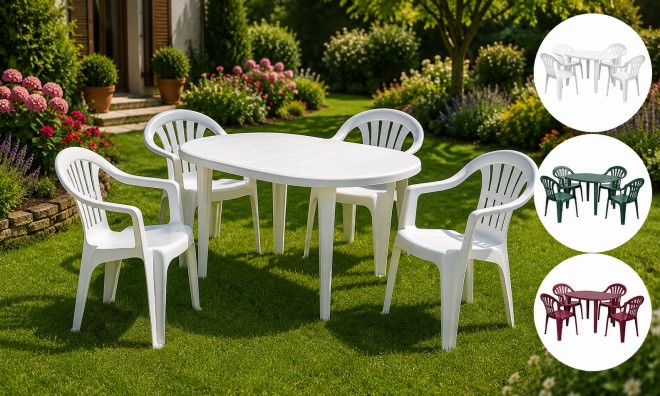 SunnyGarden Kerti Bútor Szett