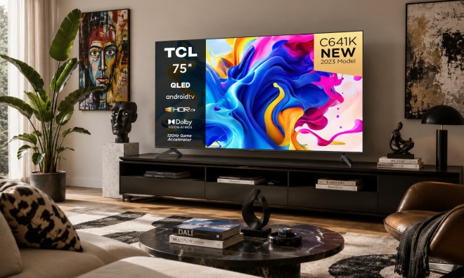 TCL 75'' QLED Android Smart TV