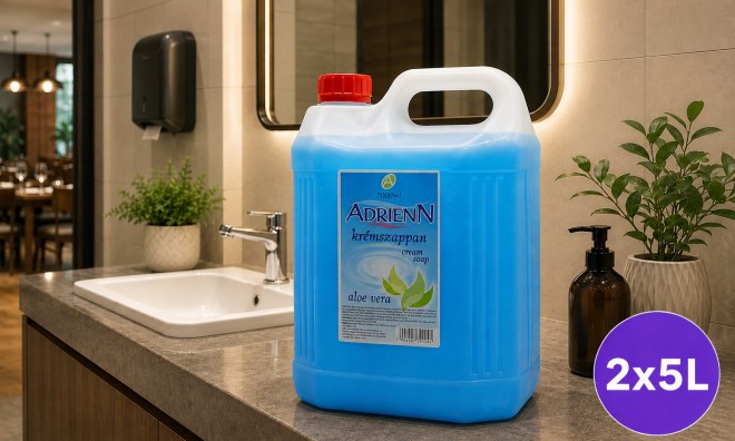 2x5L Adrienn folyékony krémszappan