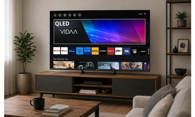 Continental 43'' QLED UHD Smart Tv