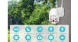 1+1 1080P WiFi IP Kamera 4+4 LED - min