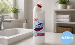 6x750ml Domestos Plus White Shine