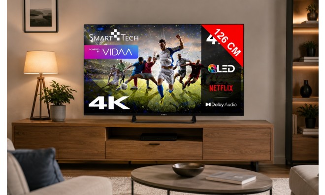 SmartTech 50'' QLED Smart Tv