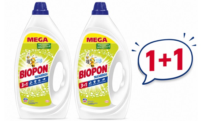1+1 BIOPON Takarékos Mosószer 2