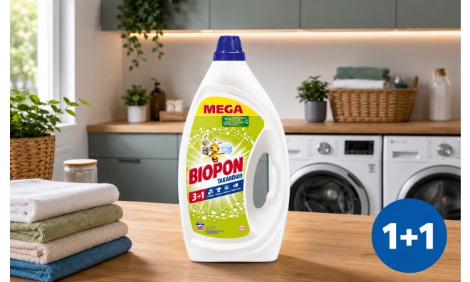 1+1 BIOPON Takarékos Mosószer