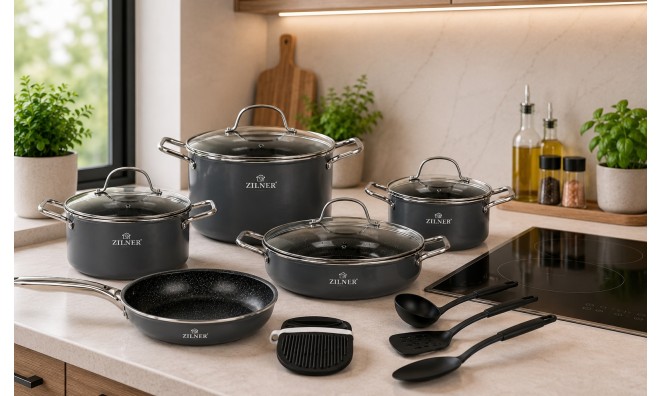Zilner 14 részes edénykészlet 