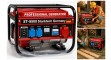 Brutális 9500W benzines generátor 2 - min