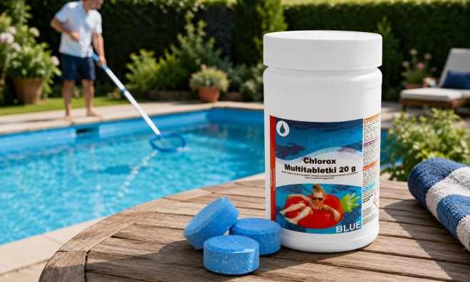 1kg Chlorox klórtabletta medencébe 