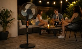 5 lapátos állóventilátor 