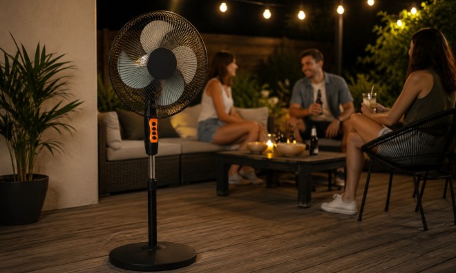 5 lapátos állóventilátor 
