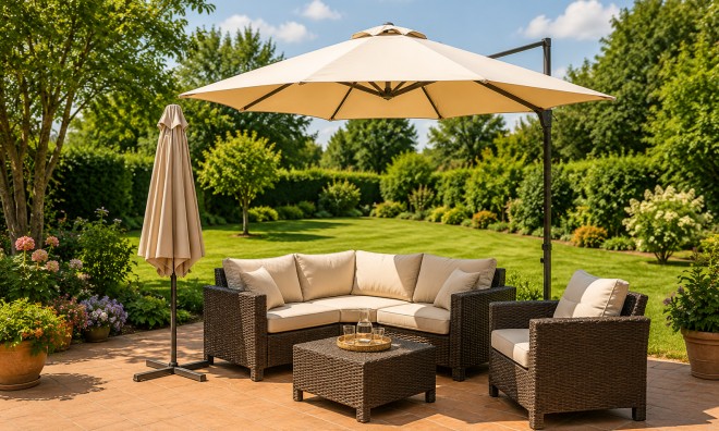 Ambience Függő Kitekerhető Napernyő