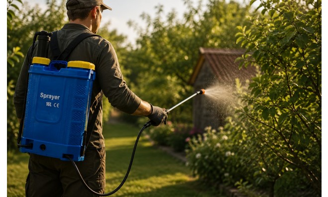2in1 16L Akkus háti permetező 2