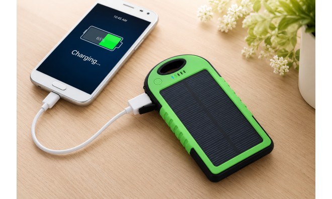1+1 Napelemes Powerbank