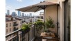 Ambience Félkör-Balkon napernyő - min