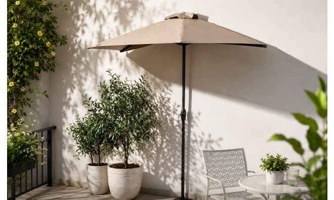 Ambience Félkör-Balkon napernyő 2