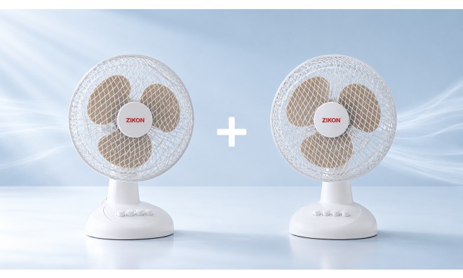 2 db Zikon asztali ventilátor 2