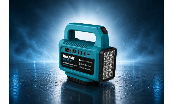 Hayami hordozható power inverter