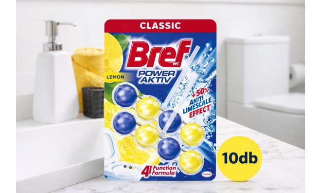10db Bref Power Aktív WC Tisztító