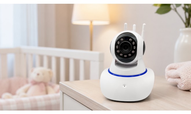 WiFi Smart HD éjjellátó IP kamera