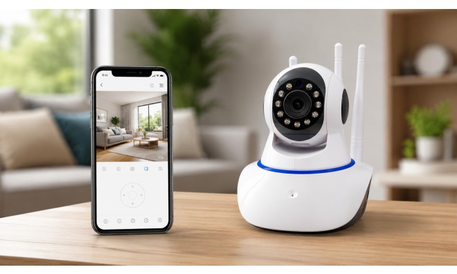 WiFi Smart HD éjjellátó IP kamera 3