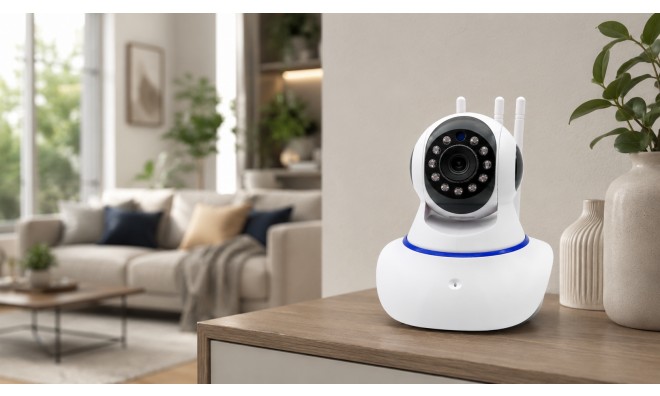 WiFi Smart HD éjjellátó IP kamera 5
